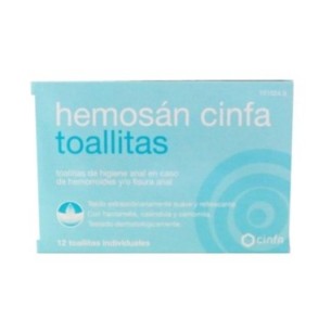 Hemosan cinfa toallitas 12 und indivi   