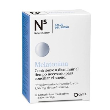 Ns melatonina 30 comp masticable
