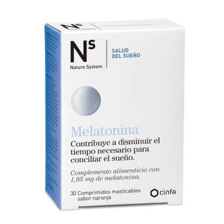 Ns melatonina 30 comp masticable