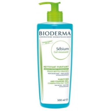 Bioderma sebium gel moussant 500ml