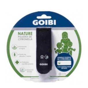 Goibi pulsera citronella negra