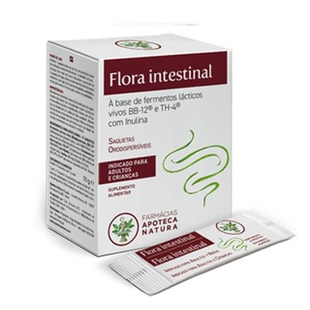 Apoteca flora intestinal sobres bucodispersables  1 gramo 10 sobres