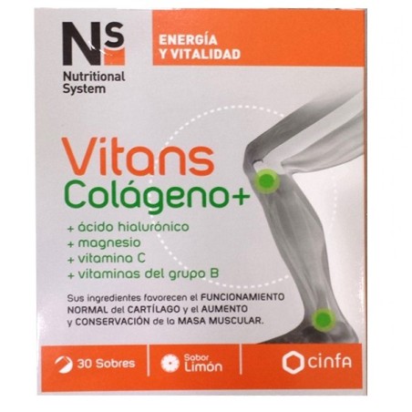 Ns vitans colageno 30 sob               