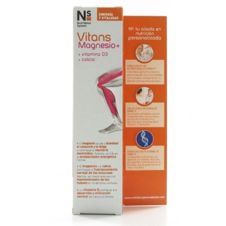 Ns vitans magnesio 15 comp eferves      