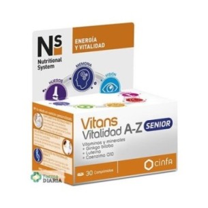 Ns vitans vitalidad az senior 30 comp