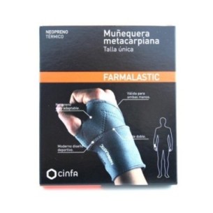 Muequera farmal neopreno metac         